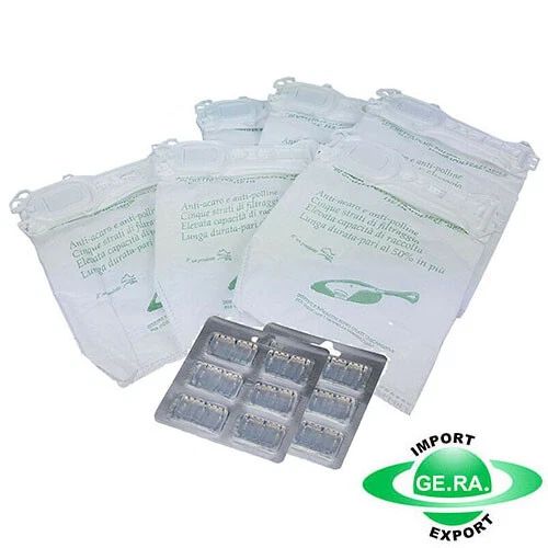 Supporto Sacchetto Vorwerk Cartuccia Filtro Per Aspirapolvere Vorwerk Folletto 135 E 136 - Ricambio Originale, Facile Da Installare Sacchetti Folletto