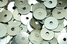 (600) Oversized #10 Fender Washers 3/16 x 1" OD - Zinc Plated