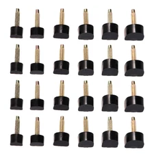 Replacement Tap Shoe Heel Tips 24pcs for High Heels Comfortable Wear