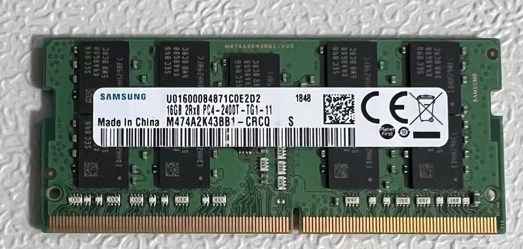25+ Samsung PC4-19200 (DDR4-2400) Bus Speed Computer RAM 16 GB