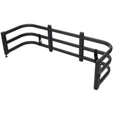 Bed , Aluminum Retractable Tailgate ,59.25"-72.25" Adjustable Length,Black