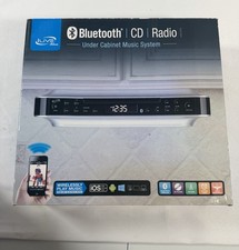 Wireless Bluetooth Under Cabinet, CD, Radio Music System, ILIVE IKBC384S