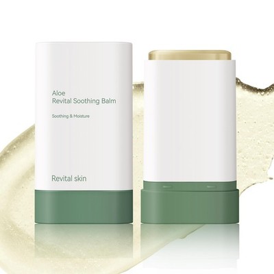 Grospe Organic Aloe Vera Gel Stick for Face & Body, Pure Aloe Gel Ideal for H...