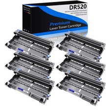 6 Pack DR520 DR-520 Drum unit Compatible for Brother MFC-8460N DCP-8065 DCP-8060