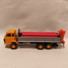 mes-95649	Roskopf 425 1:87 Saurer D290/330 Röhrentransporter mit Ladekran