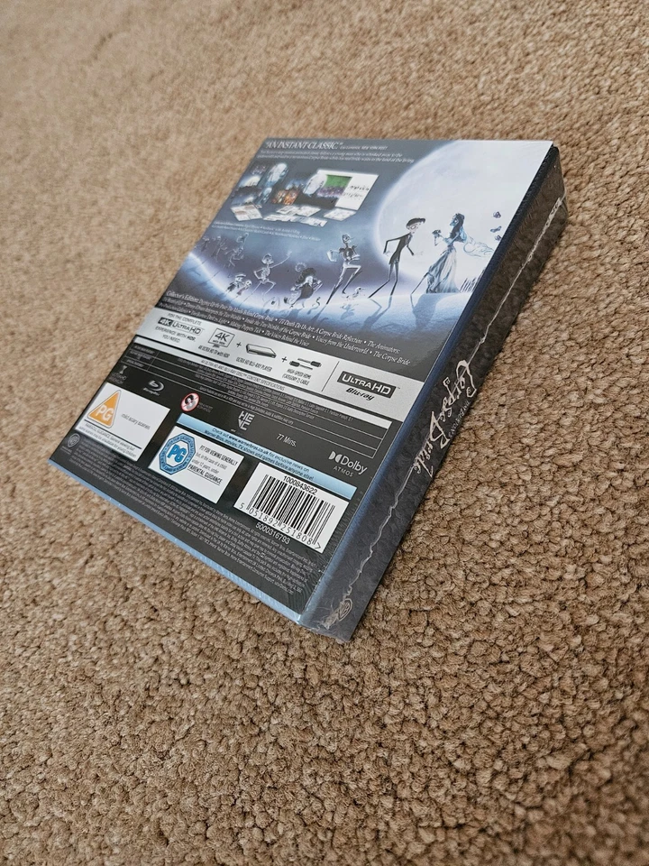 Corpse Bride - Collector's Edition - 4K UHD + Blu-ray - BRAND NEW & SEALED - Image 4 of 4