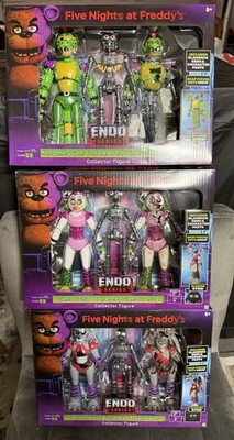Five Nights at Freddy's Endo Series Montgomery Gator Glamrock Chica Roxanne Wolf