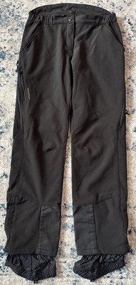 Quechua Women s Snow Pants Size US 28-29 Black Water Repellent Ski Snowboard