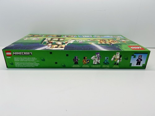 Lego Minecraft: The Iron Golem Fortress 21250 New Sealed Minor Damage 1 Corner - Picture 7 of 10