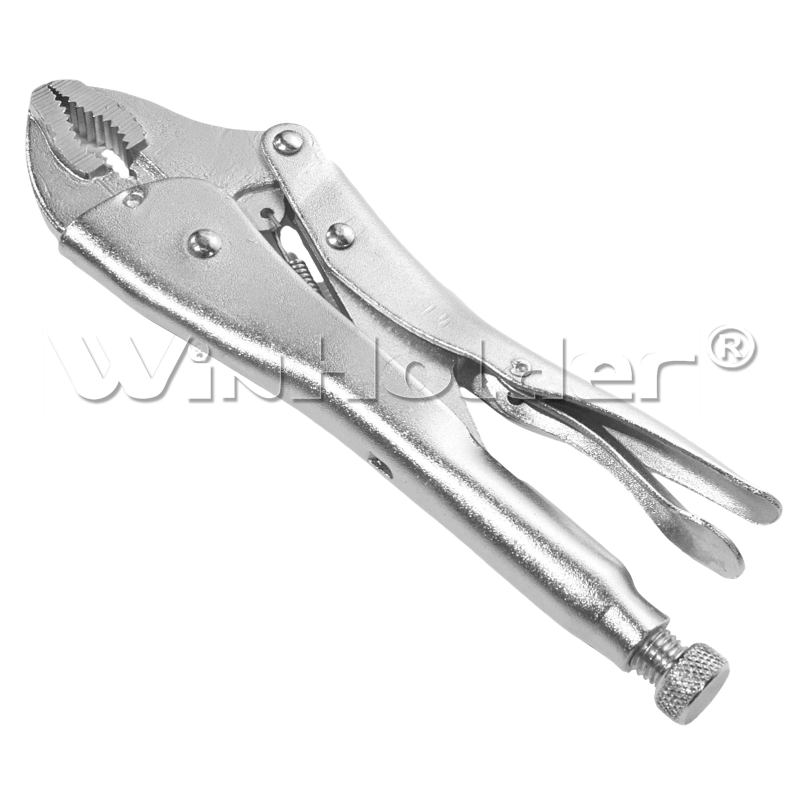 10" Curved Jaw Locking Pliers Heavy Duty Cr-V Steel Clamp Multi Functional Tool