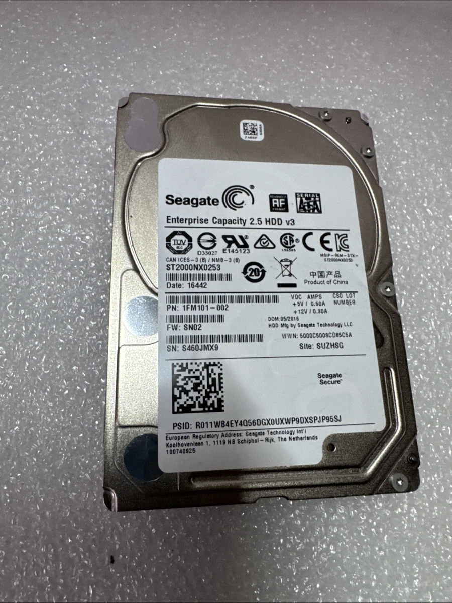 Seagate Internal Hard Disk Drives 2TB Storage Capacity for sale | eBay