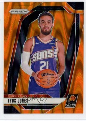 2024-25 Panini Prizm Orange Seismic Prizm 193/199 Tyus Jones #207 1pp8
