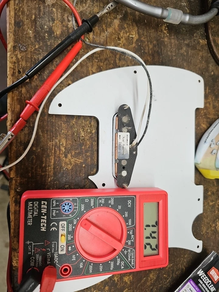 Vintage USA Kent Armstrong Telecaster Guitar Neck Pickup 7.42k Tele Part - Image 4 of 4