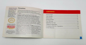 Indy Heat Nintendo NES Libretto Istruzioni Manuale USA