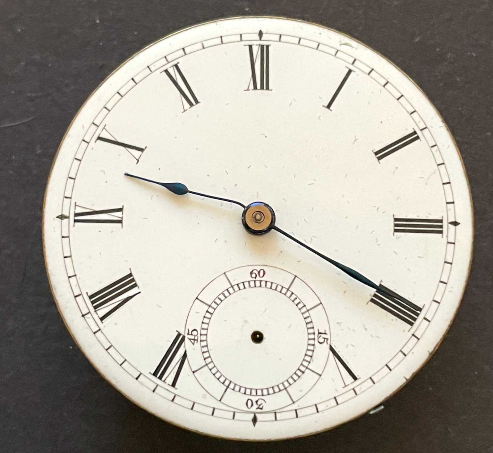 Antique 1884 Waltham Sterling Model 1877 Pocket Watch Movement Ticks 18s 7j USA