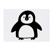 'Cute Penguin' Temporary Tattoos / Transfers TO00025053 