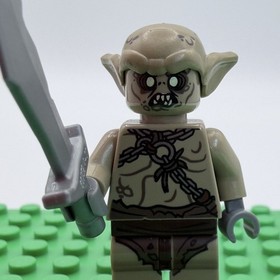LEGO The Hobbit Goblin Soldier 1 Minifigure LOR043 From Set 79010