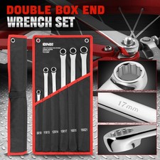 6pcs 8-21mm 12 Point Cr-v Steel Extra Long Double Box End Wrench Tool Set