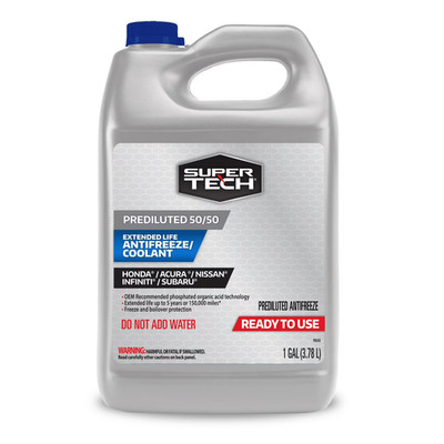 Super Tech OE Blue Antifreeze Prediluted 50/50..