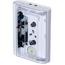 TOSHIBA AX-W10C AUREX Walky Wireless Cassette player Bluetooth USB Transparent