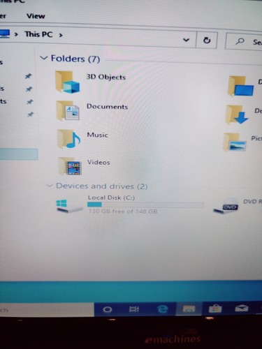 Emachines E525 Dual Core T3100 2 GB Ram 160 GB HDD Not Tested Spare Or Repair - Imagen 6 de 9