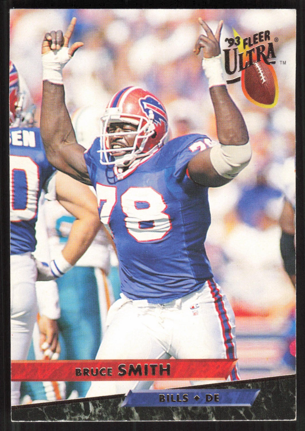 Bruce Smith, 1993 Ultra, #32, Buffalo Bills,