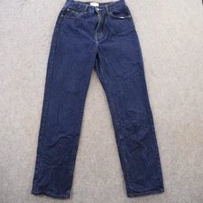 Dissh Jeans Womens 6 Blue Mom High Rise Zip Fly Relaxed Straight Leg Denim