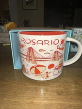 starbucks mug Rosario Argentina been there series NEW In BOX