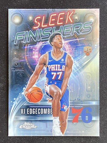 2025 Topps Chrome VJ Edgecombe Refractors (RAW)