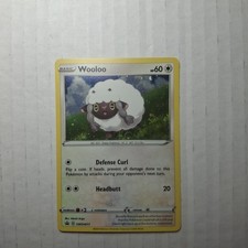 Wooloo SWSH011 SWSH: Carte promozionali Spada e Scudo Cosmo Holo leggermente giocate LP