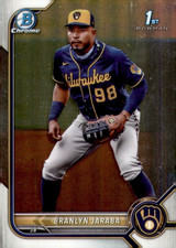 2022 1st Bowman Chrome - Branlyn Jaraba 