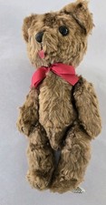 Vintage Mohair R. Dakin Co. Jointed Brown Teddy Bear 7"