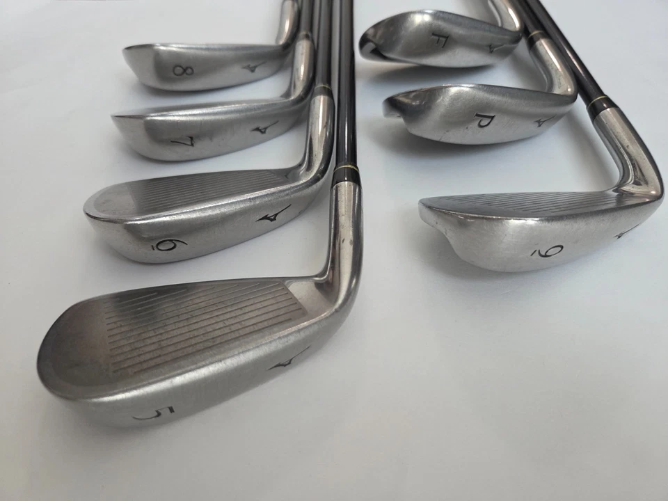 Mizuno JPX E500 Ti-FACE Iron Set 5-PW-FW 7pcs Carbon Shaft Flex-SR Japan Golf - Image 4 of 4