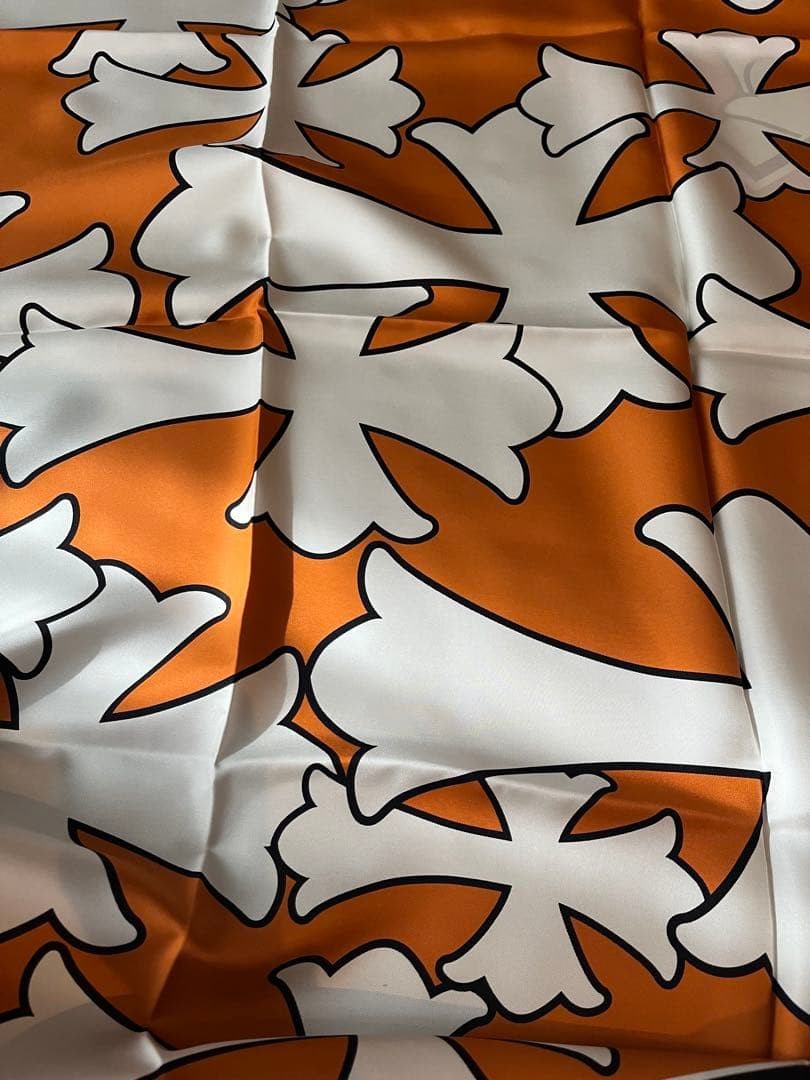 Chrome Hearts Cemetery Cross Silk Scarf thumbnail 3