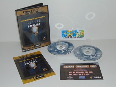 Aliens Versus Vs Predator Gold Edition Windows PC CDRom Sierra Bestseller Serie
