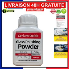 284g Poudre de Nettoyage à l'Oxyde de Cérium - Élimine Taches et Films d'Huile