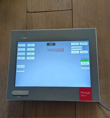 Pixsys TD820 HMI Panel - Digitalanzeige / Controller, Automation & SPS getestet