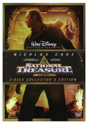 National Treasure (2-Disc Collector's Edition, DVD, 2004) [SEALED]