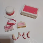 Vintage BARBIE Doll ~ “DAY TO NIGHT”Accessories ~ Purse BRIEFCASE Hat SHOES