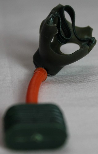 Máscara antigás sabotaje GI Joe 1967-68 Hasbro Hong Kong Strap Soldier de colección - Imagen 10 de 11
