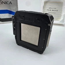 Zenza Bronica 6x6 Film Back – Medium Format 120 Roll Film Holder with Box