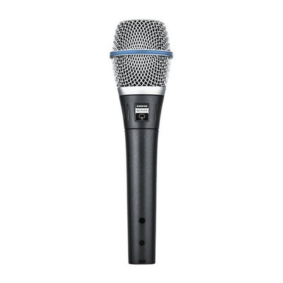 Shure BETA87A Super Cardioid Polar Pattern Condenser Microphone