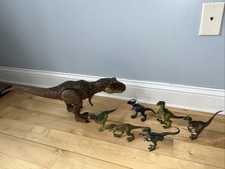 Jurassic World Jurassic Park Mixed Lot of 7 Toy Dinosaur Action Figures
