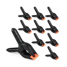 RELBRO Spring Clamps, 4.5 Inch Large Plastic Clips for Balloon Arch Backdrop ...