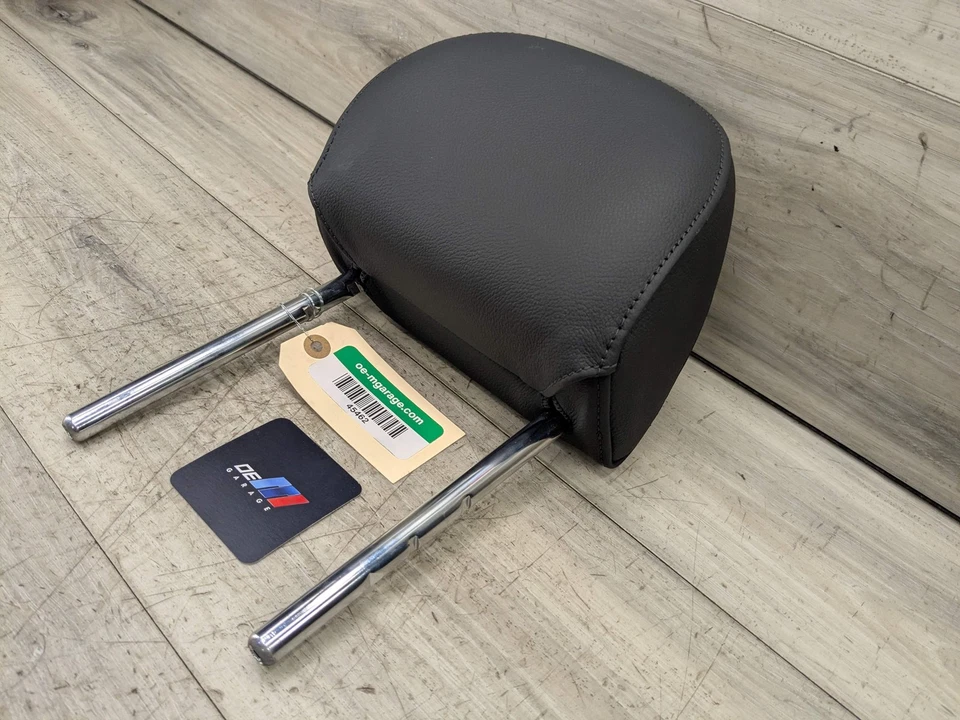 Asiento trasero izquierdo derecho 18-25 OEM AUDI Q5 SQ5 reposacabezas cuero negro Foto 3 de 4