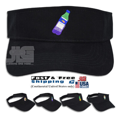 Visor Emoji Pineapple Donut Lean Codeine  Embroidered Sun Visor Hat