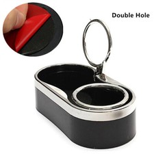 Abs Car Center Console Dual Cup Holder Front Seat Organizer Drink Holder Part X1