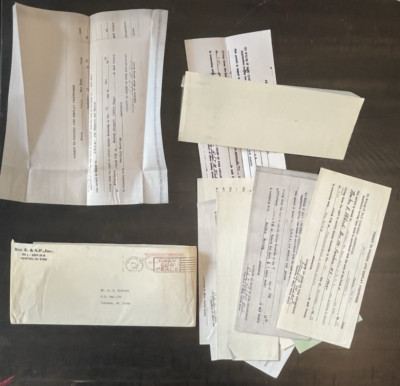 Firework Permit Copy LOT Catskill Mountain Pyro Association New York 1970s 80s