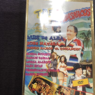 *DVD NUEVO* TRES HUASNACOS Luis De Alba, Jose Natera Y Sergio Ramos