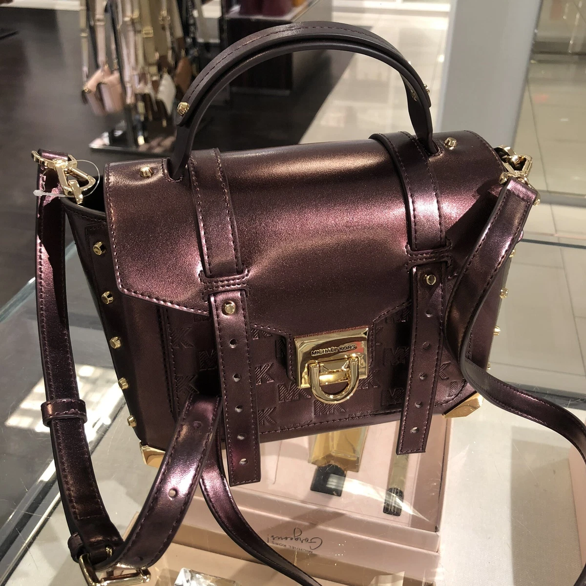 Michael Kors Handbag Review  MANHATTAN MED SATCHEL 